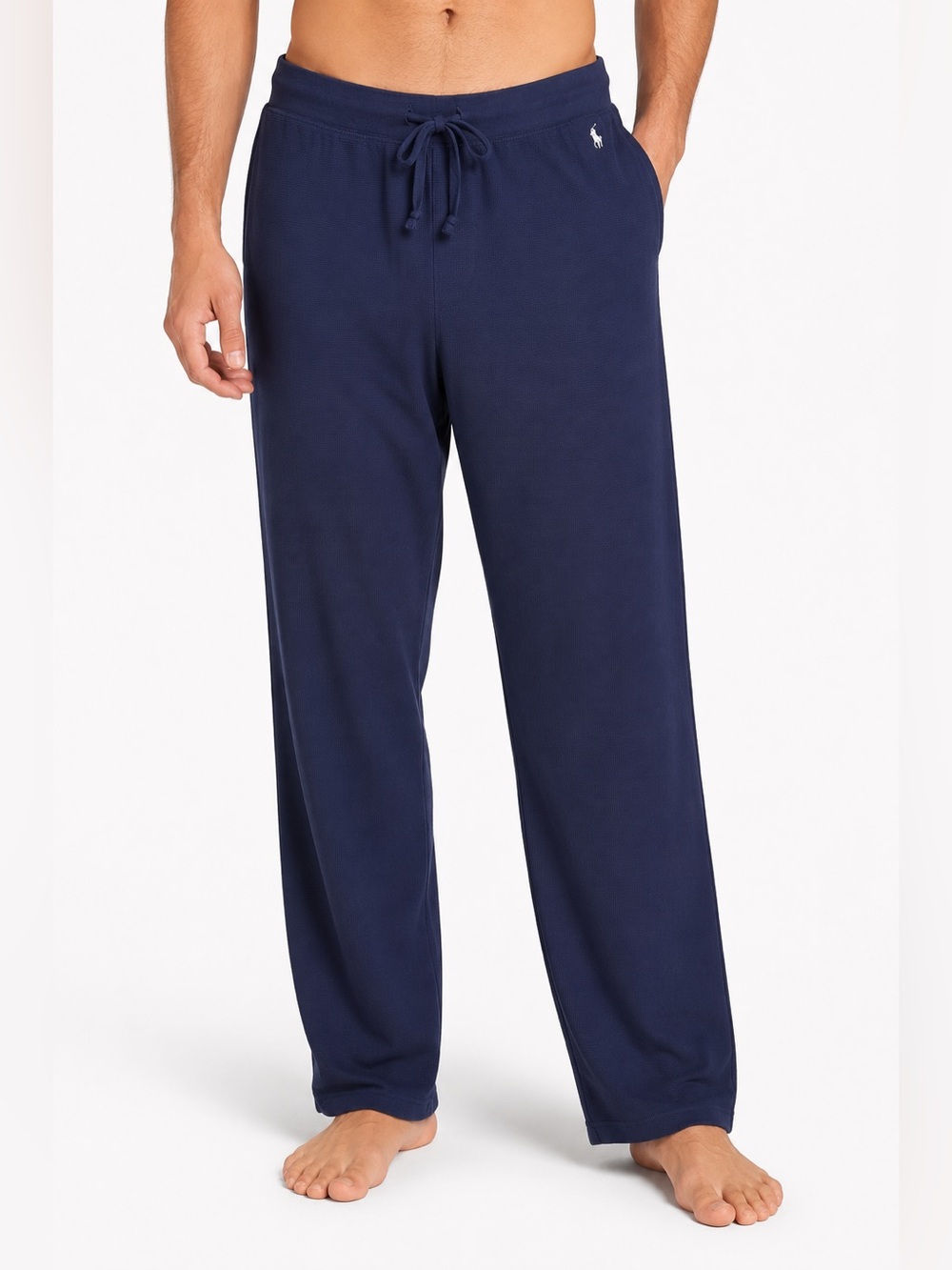 Polo Ralph Lauren Men’s XL Navy Cotton Waffle Knit Pajama Lounge Pants